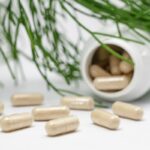 Supplement capsule representing CBD isolate product format