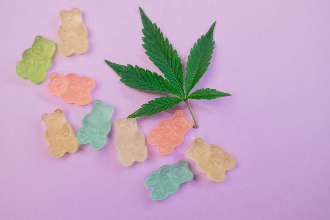Colorful full spectrum CBD gummies representing the gummy format reviewed here