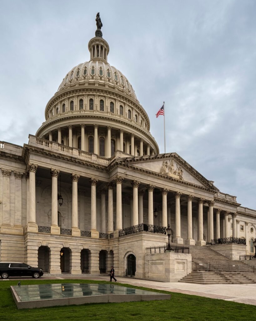 The US Capitol building in Washington DC, where Congress passed the 2026 hemp law